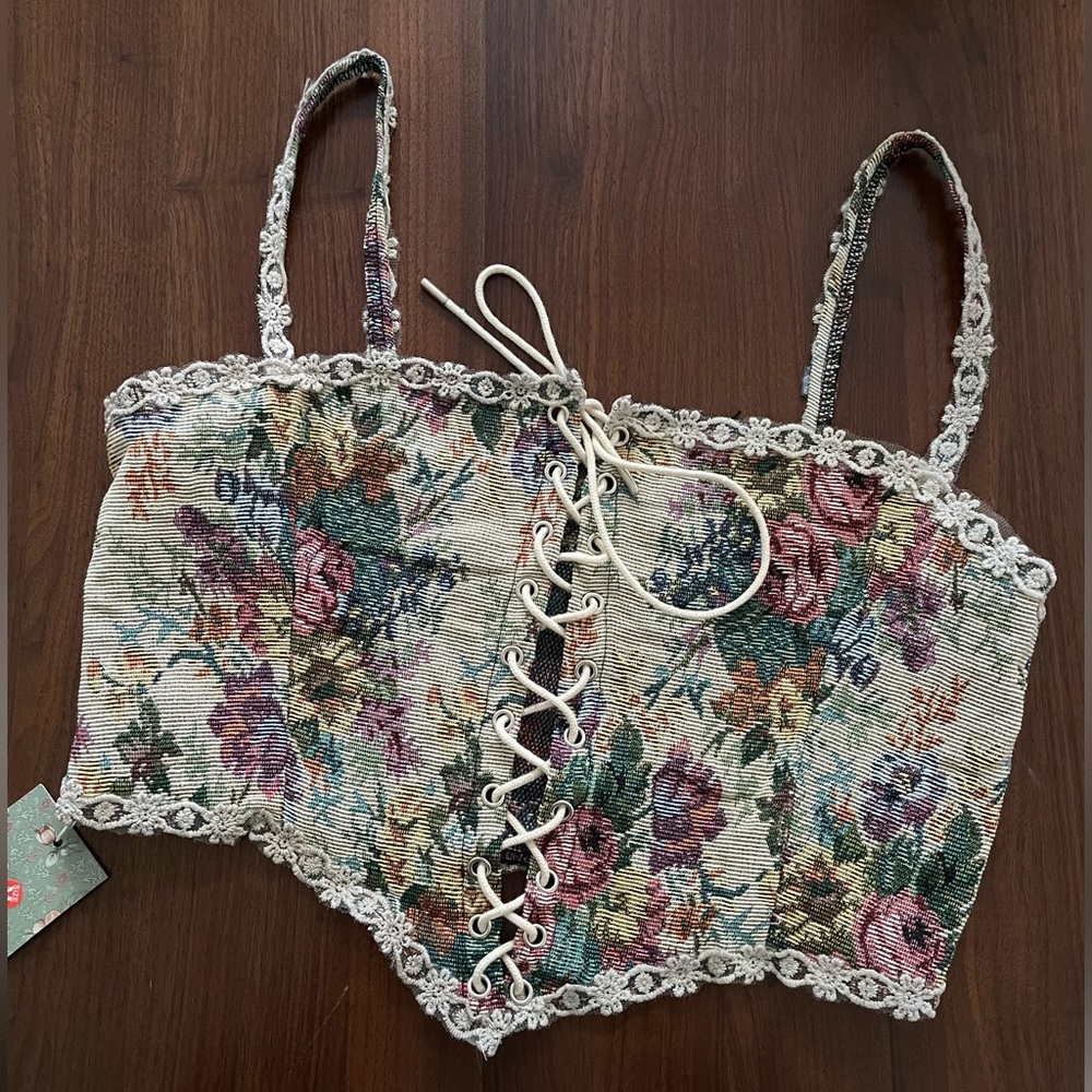 Corset crop top